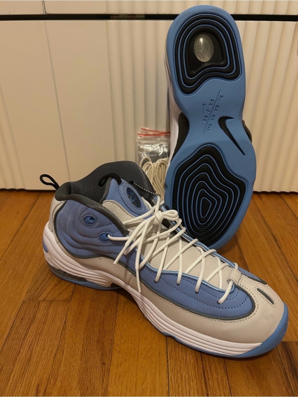 NWT Size 10/10.5 - Social Status x Nike Air Penny 2 Playground - University Blue